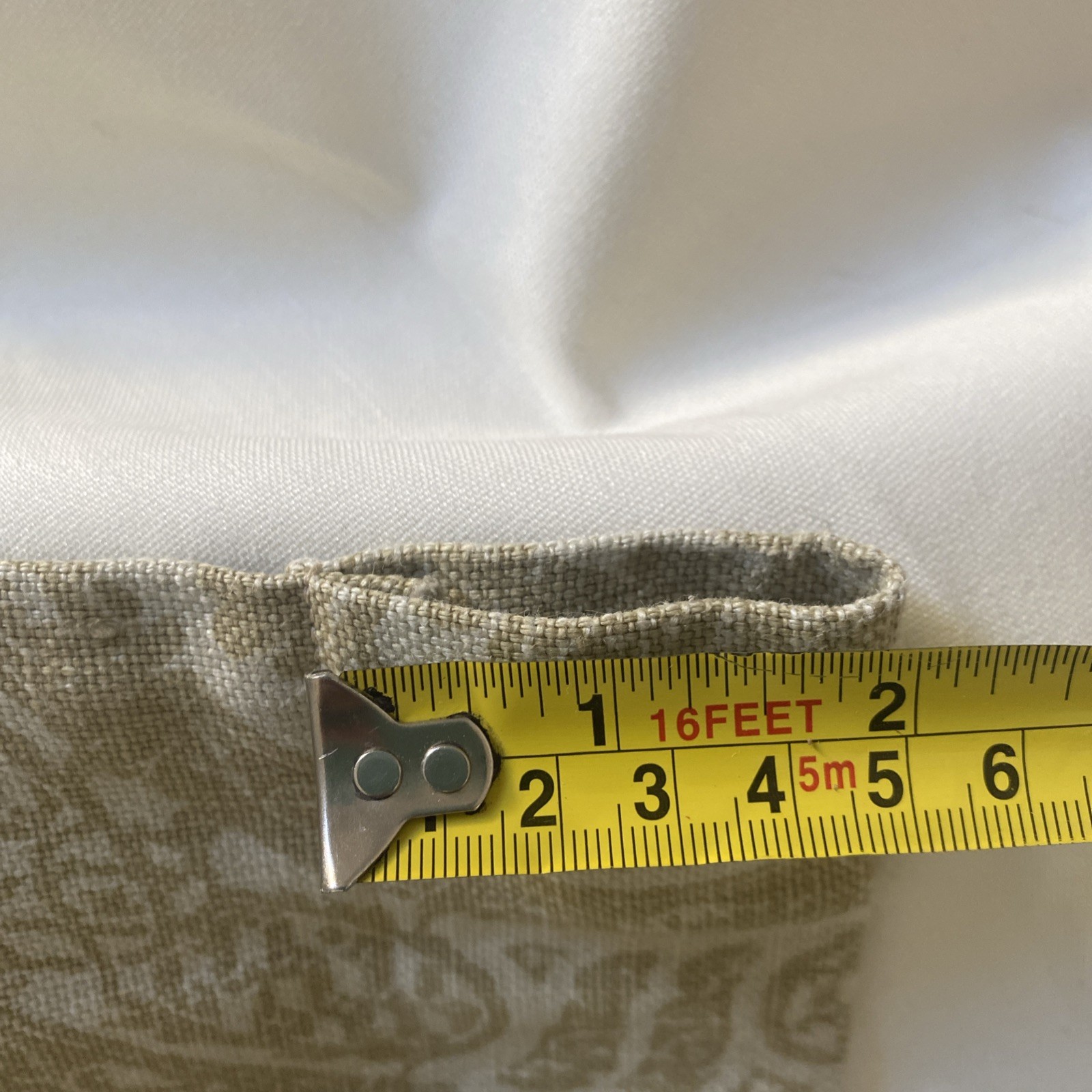 Single Panel Thick Blackout Curtain Green Toile Paisley 51 X 68 inches