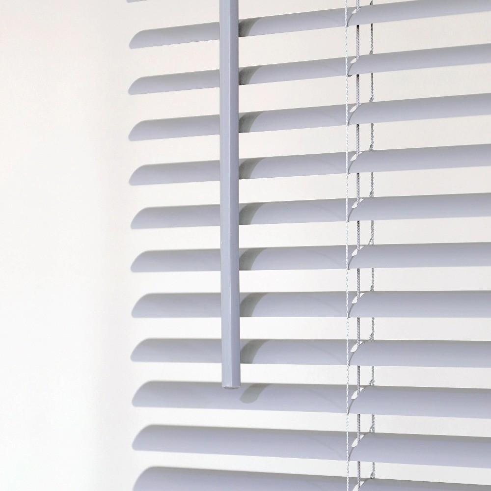 1″ Vinyl Mini Window Blinds, Gray, 36″ x 1.75″,Light Control & Privacy