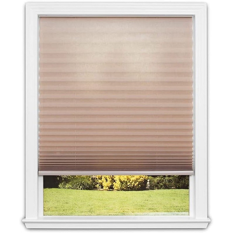 Cordless Pleated Shade Easy Lift No Tools Light Filtering Window Treatment New