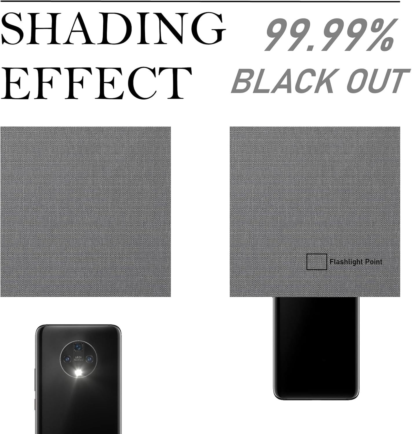Airwill Professional Grade Blackout Curtains 99.99% Light Blocking Thermal