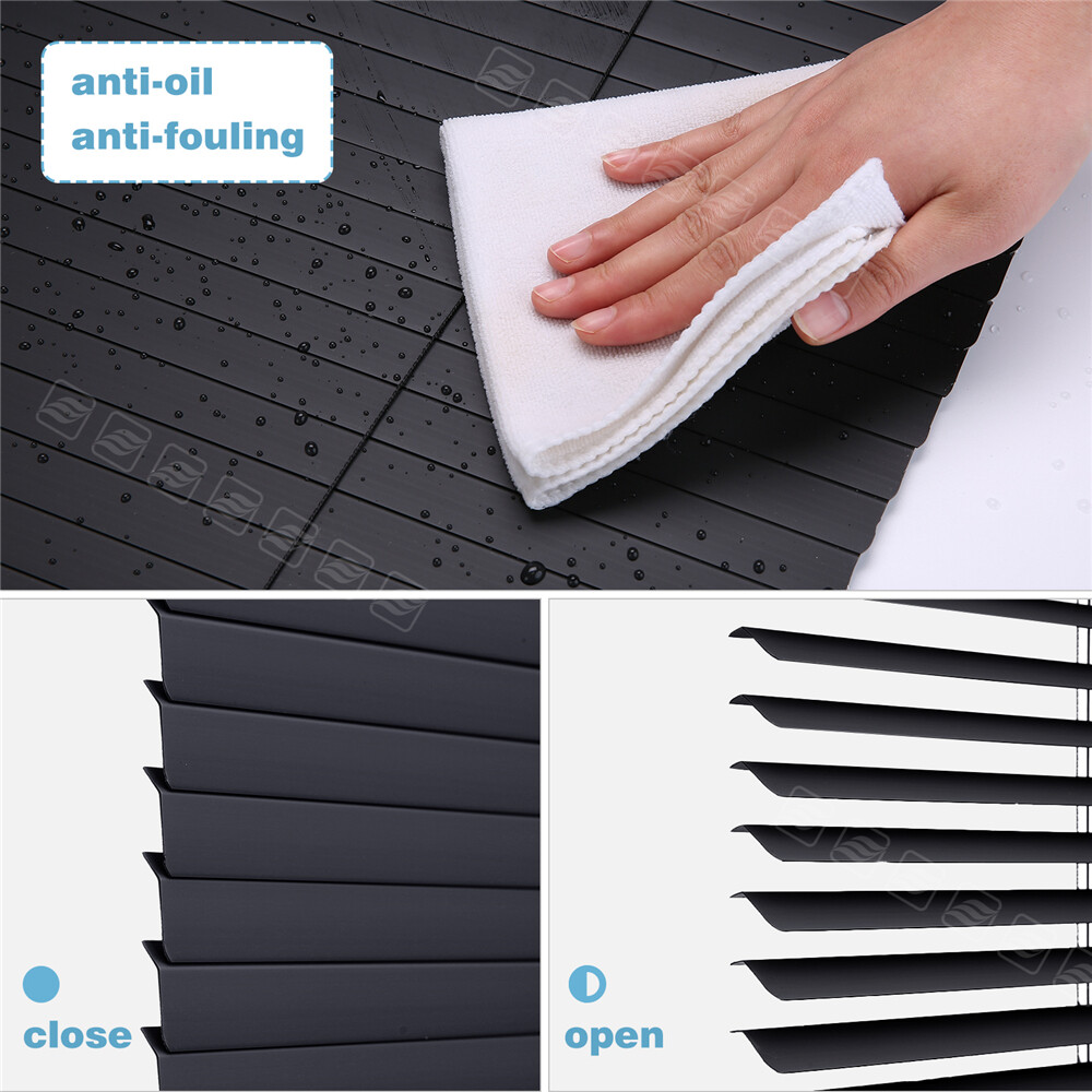 Changshade 1inch Window Shades CUSTOM SIZE Blackout Corded Horizontal Blinds