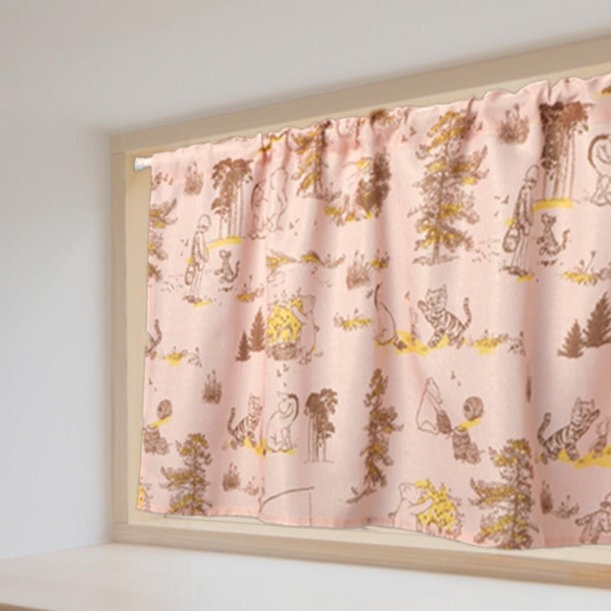 Disney Winnie the Pooh Cafe Curtain, 3 Sizes, 145 x 45 cm