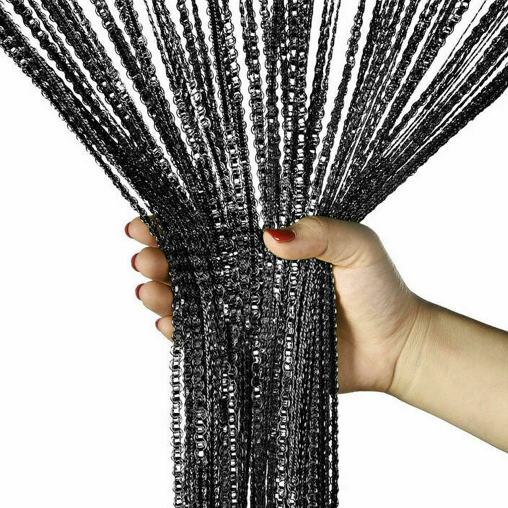 2025 Glitter String Door Curtain Room Divider Fringe Tassel Crystal Panel
