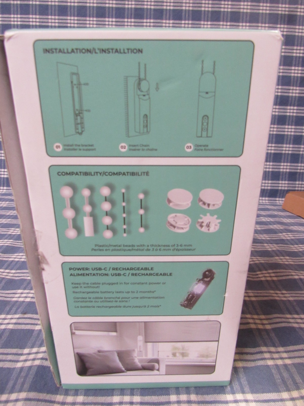 Aura Roller Smart Shade Driver Automate Existing Blinds Store Display FREE SHIP.