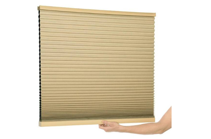 Latte Blackout Cordless Cellular Shade – 33.25 in. W x 48 in. L