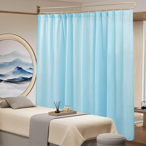 200cm U-Shape Room Divider Privacy Partition Curtain Privacy Protection Partitio