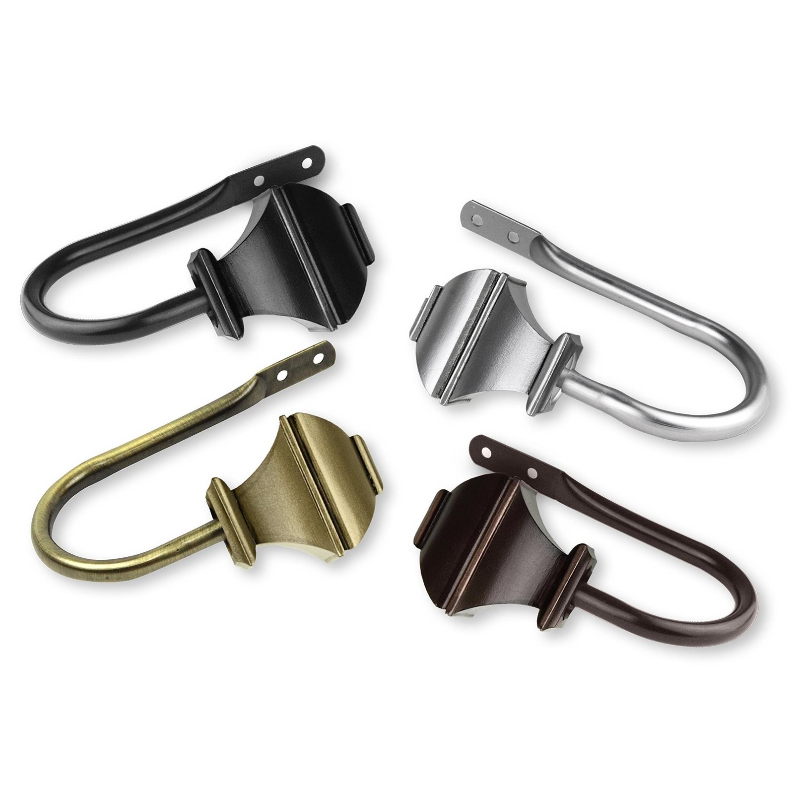 InStyleDesign Eugene Curtain Holdback Pair – n/a Cocoa