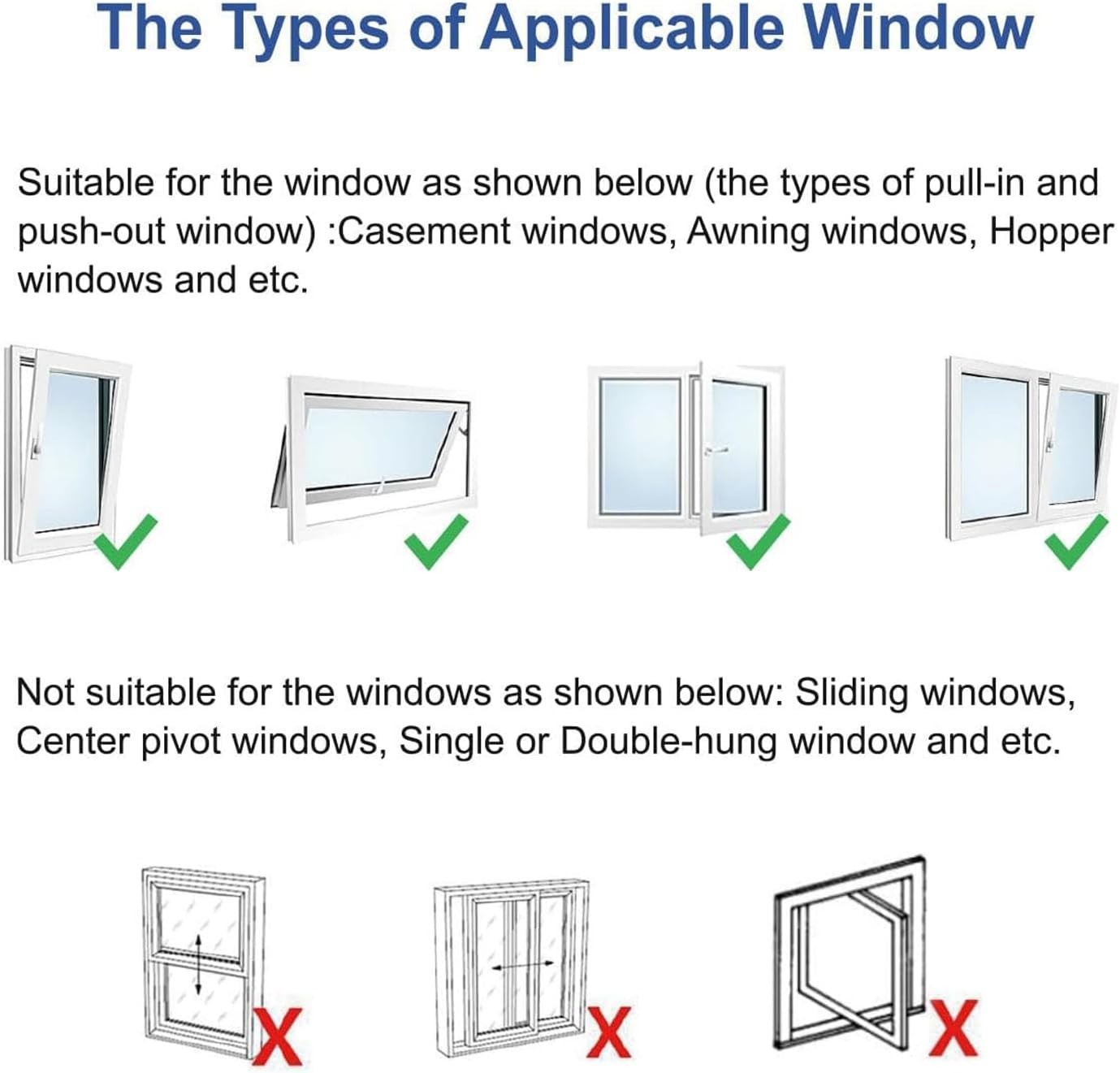 Portable Air Conditioner Window Seal Fits Most Windows Crank Out Skylights 400cm