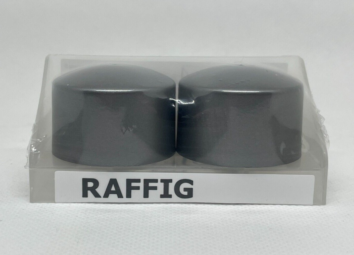 IKEA RAFFIG Gray Curtain Rod End Caps – 002.199.37, BRAND NEW – FREE SHIPPING!