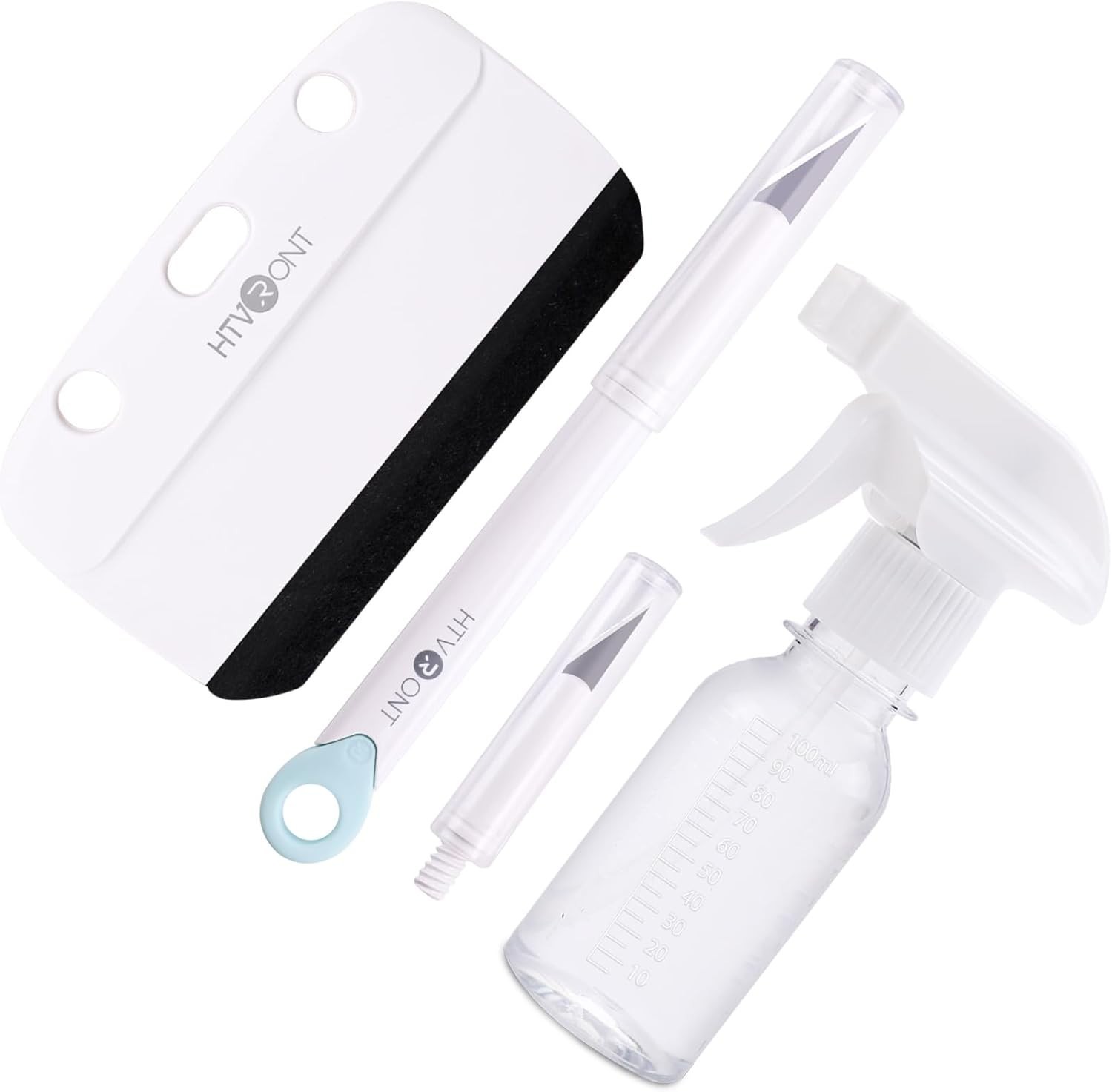 Window Film Kit 4 Pcs Window Privacy Film Installation Tools Easy to Apply Glass