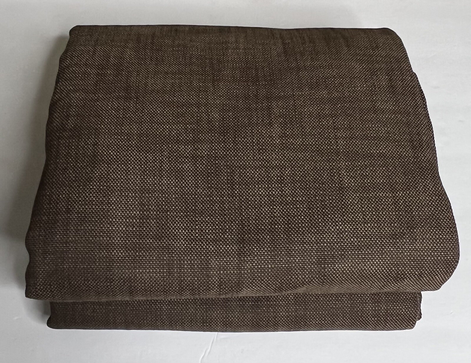 Restoration Hardware Perennials Perf Text Linen Wve Drapery FP 46 x 84 Cafe $879