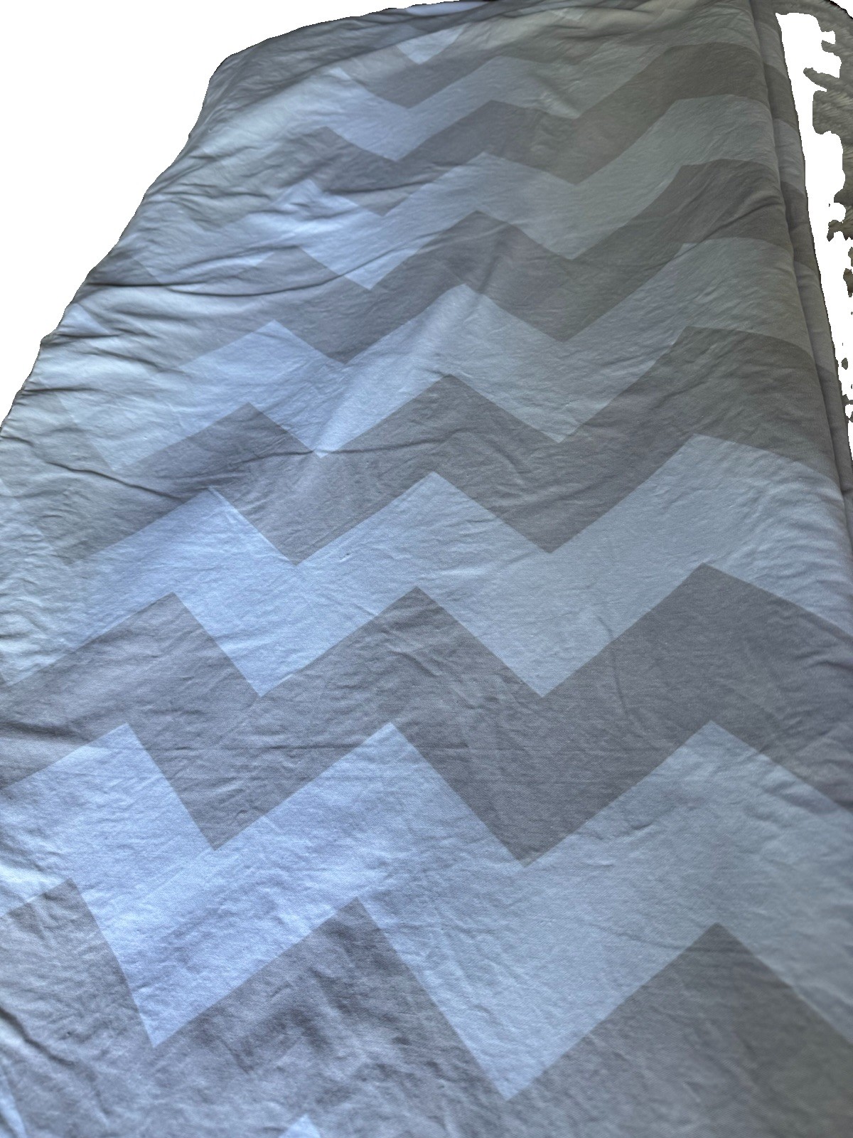 Pottery Barn Kids Gray Chevron Blackout Panels 3 Pole Top