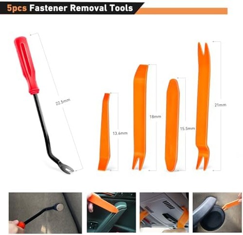 GOOACC 795Pcs Car Push Retainer Clips & Auto Fasteners Assortment 23 Most Pop…