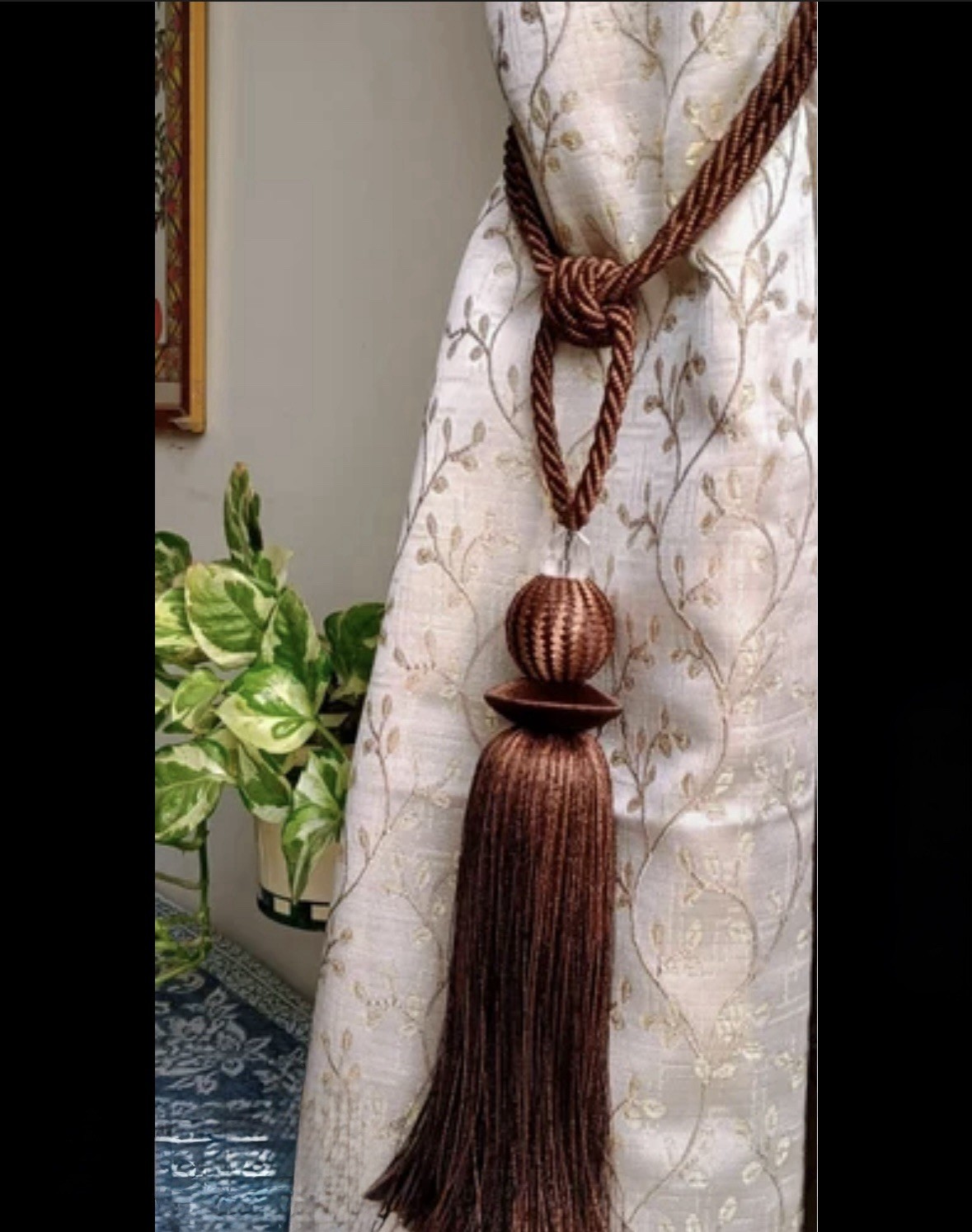 Curtain Drapery Tassel Tiebacks Different Styles & Colors NEW