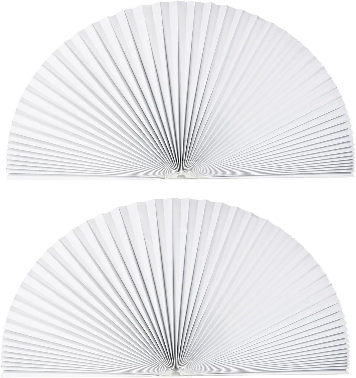 Arch Window Light Filtering Pleated Shade Blinds For Semicircle Arch Window 60%7