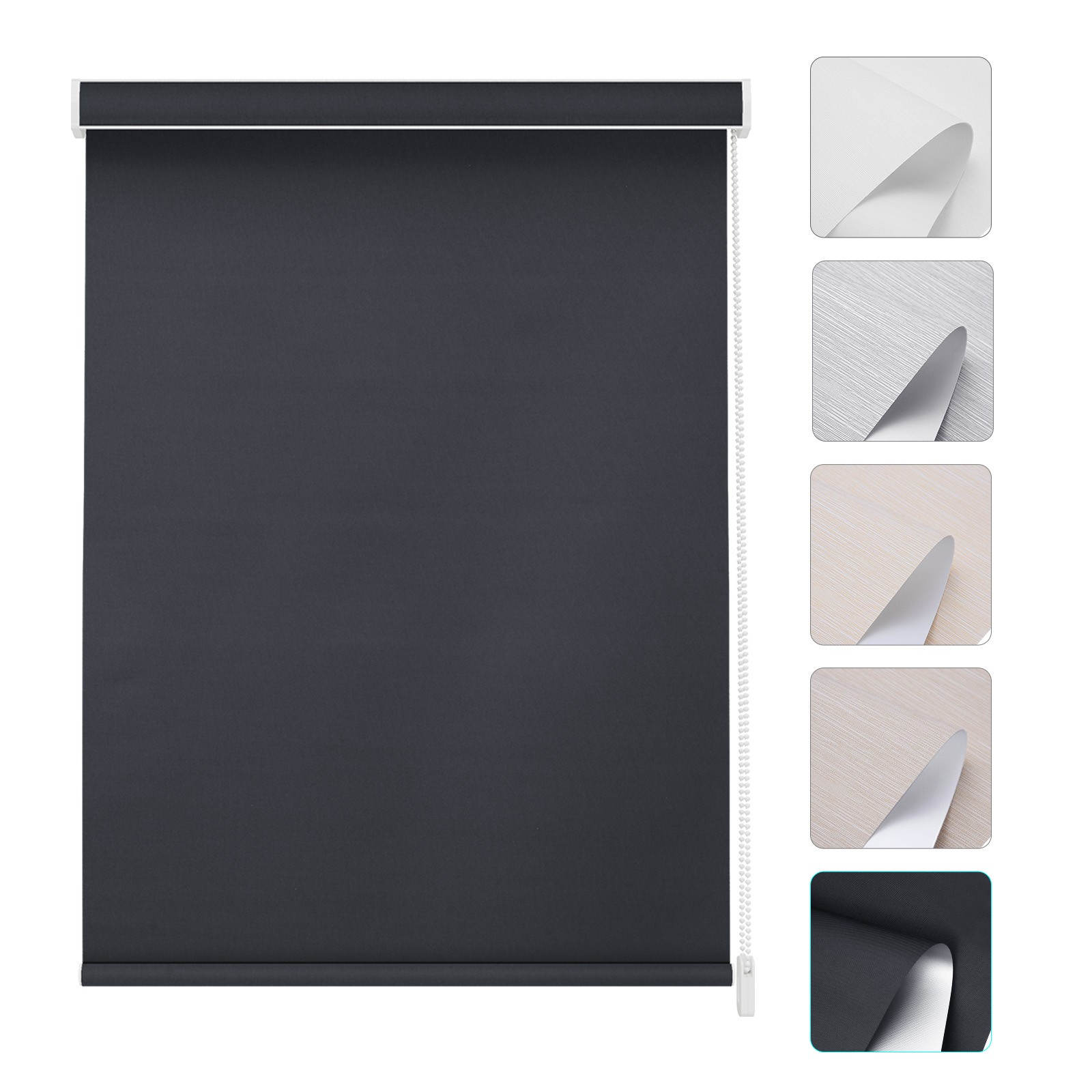Changshade CUSTOM Made Roll-up Blind Corded Blackout Window Blinds Roller Shades