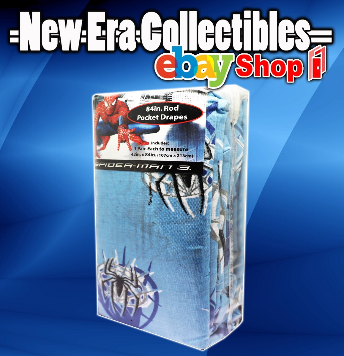 Spiderman 3 Pocket Drapes 42″ x 84″ Jay Franco