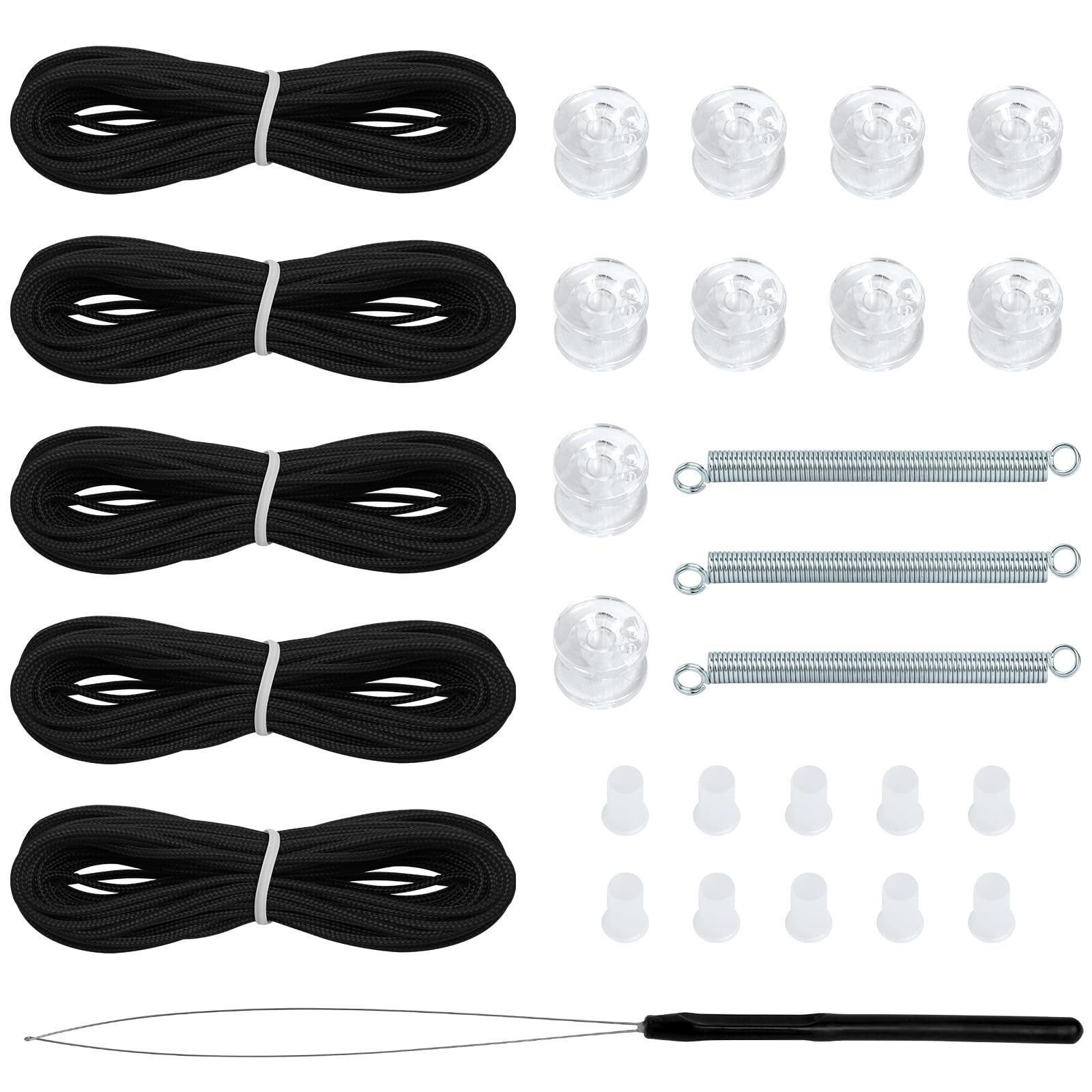 RV Blinds Repair Kit for Camper Window, Pleated RV Shade Repair Kit, Camper B