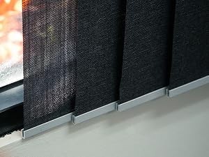 Panel Track Blinds for Sliding Glass Door, Adjustable Track for Patio Entry,