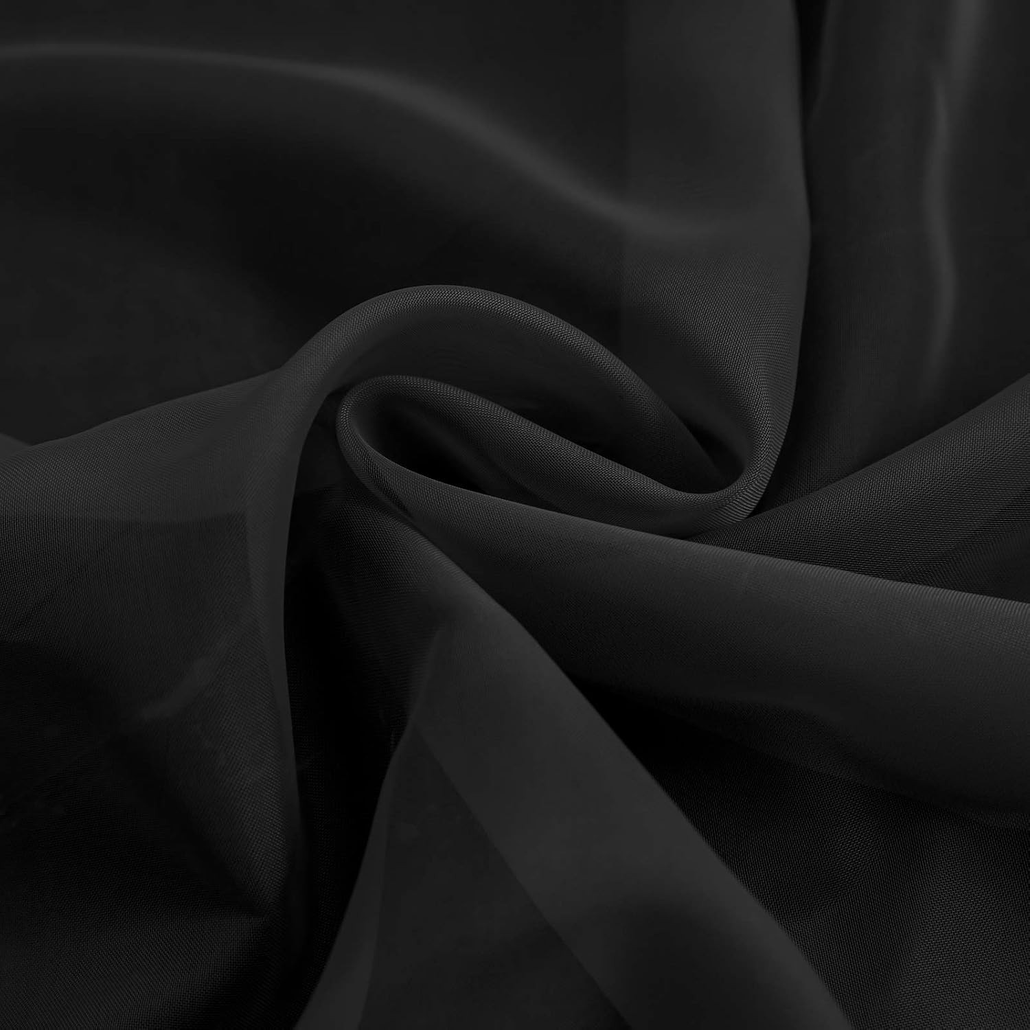 Black Sheer Window Scarf Valance for Windows Black Sheer Scarf Curtains 216 Inch