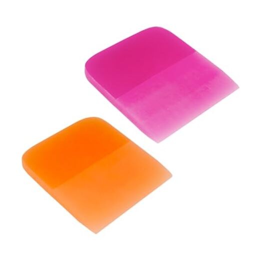 2PCS Car PPF Squeegee, TPU Soft Rubber Anti-Scratch Vinyl Wrap Window Tint