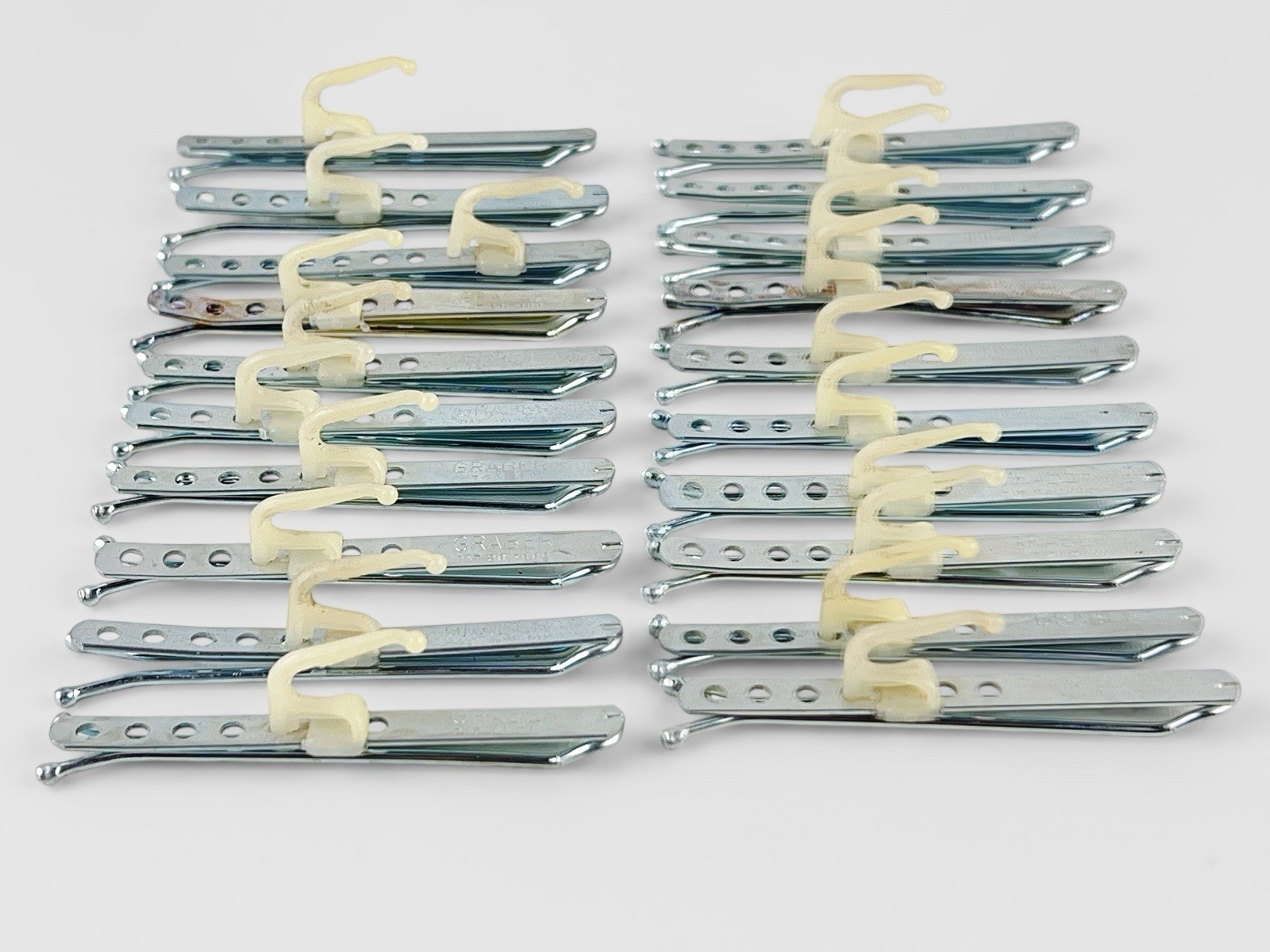 Graber Adjust-Rite Slip In Curtain Hooks – Adjustable Slip On Steel Drapery Clip