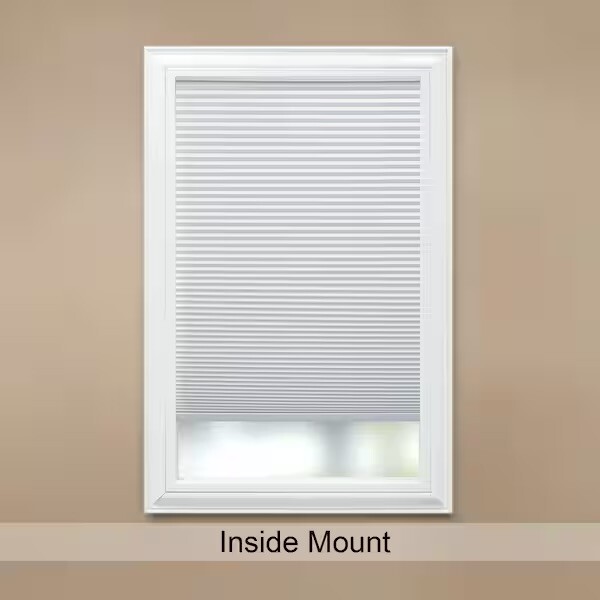 HDC Cordless Light Filtering Cellular 31″ W x 48″ L Shade in Snow Drift, NEW