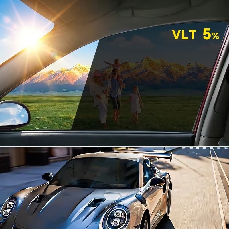 5%/35%VLT Window Tint Privacy Film Automotive Car Tint for Privacy Protection