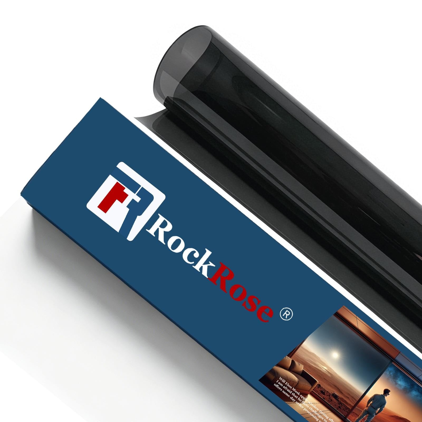 35% Premium Carbon Car Window Tint Film 20 in x 10FT 2PLY Charcoal Privacy Fi…