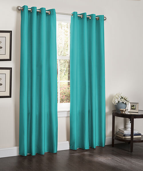 1 PC Window Curtain Panel Blackout Foam Back Energy Efficient 55×90, 8 Colors