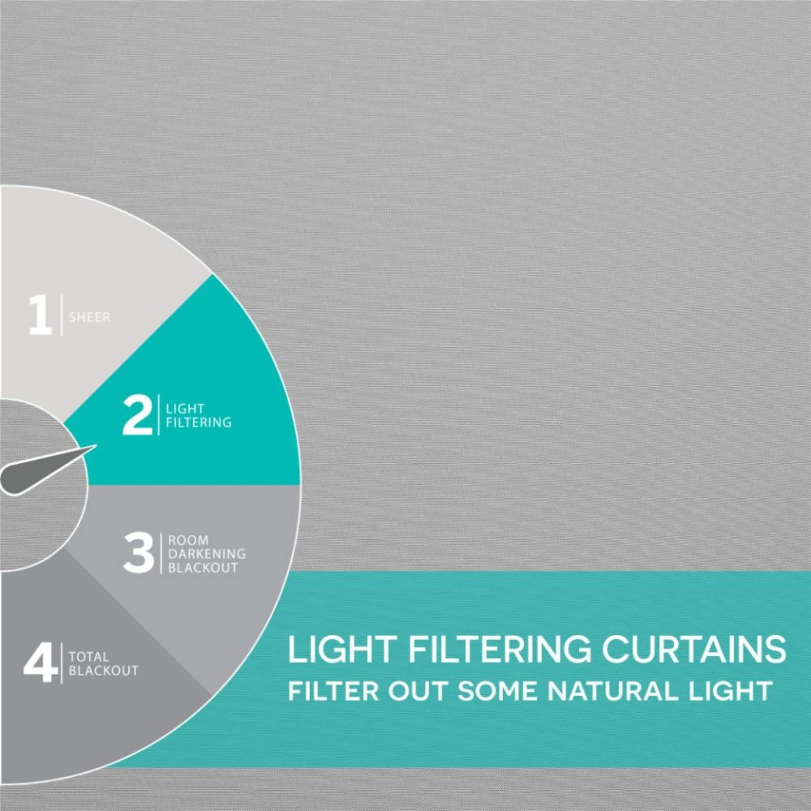 Exclusive Home Cabana Solid Indoor/Outdoor Light Filtering Hook-and-Loop Tab …