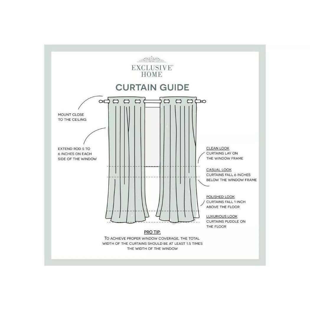 Window Curtains Blush Pink 84″L x 108″W (54″ each Filter Light Grommet Top