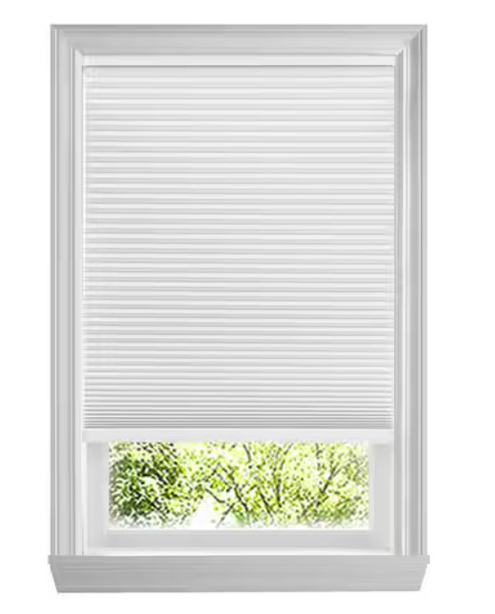 HDC Shadow White Blackout Cellular Shade 45 in. W x 48 in. L (Actual” 44.75″ W)