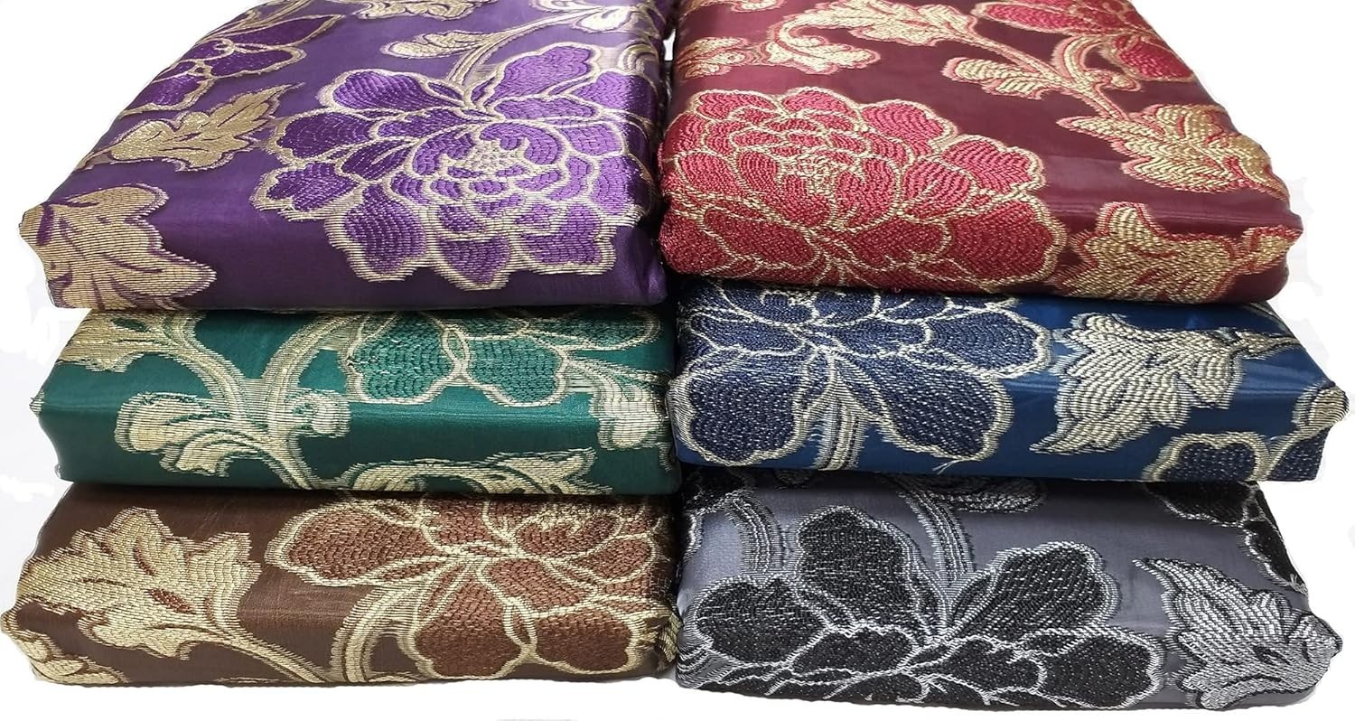 Jacquard Window Curtain W/ Attached Fancy Valance 2 Pcs 54″W x 84″L