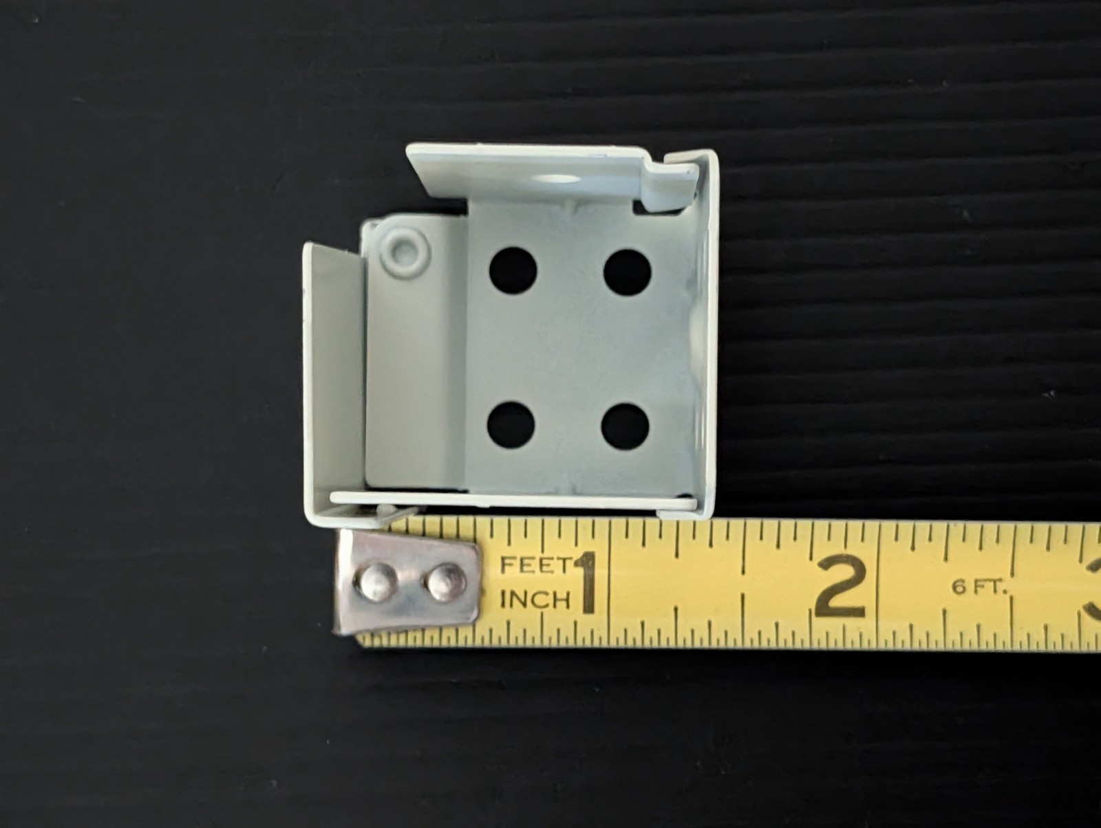 White Metal Bracket Mounts 1.5” for Mini Blinds: Lot of 28 Pairs (Left & Right)
