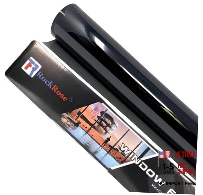 5% Premium Carbon Car Window Tint Film 20 in x 10FT 20 IN x 10FT 5 Percent