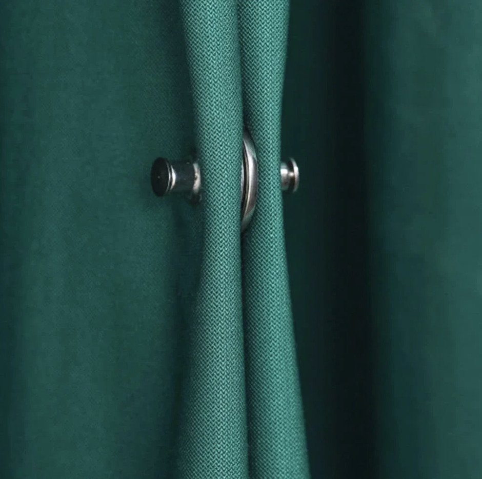 4/8Pairs Magnetic Curtain Buttons: Alloy Light-Blocking Fastener Clips Set – NEW