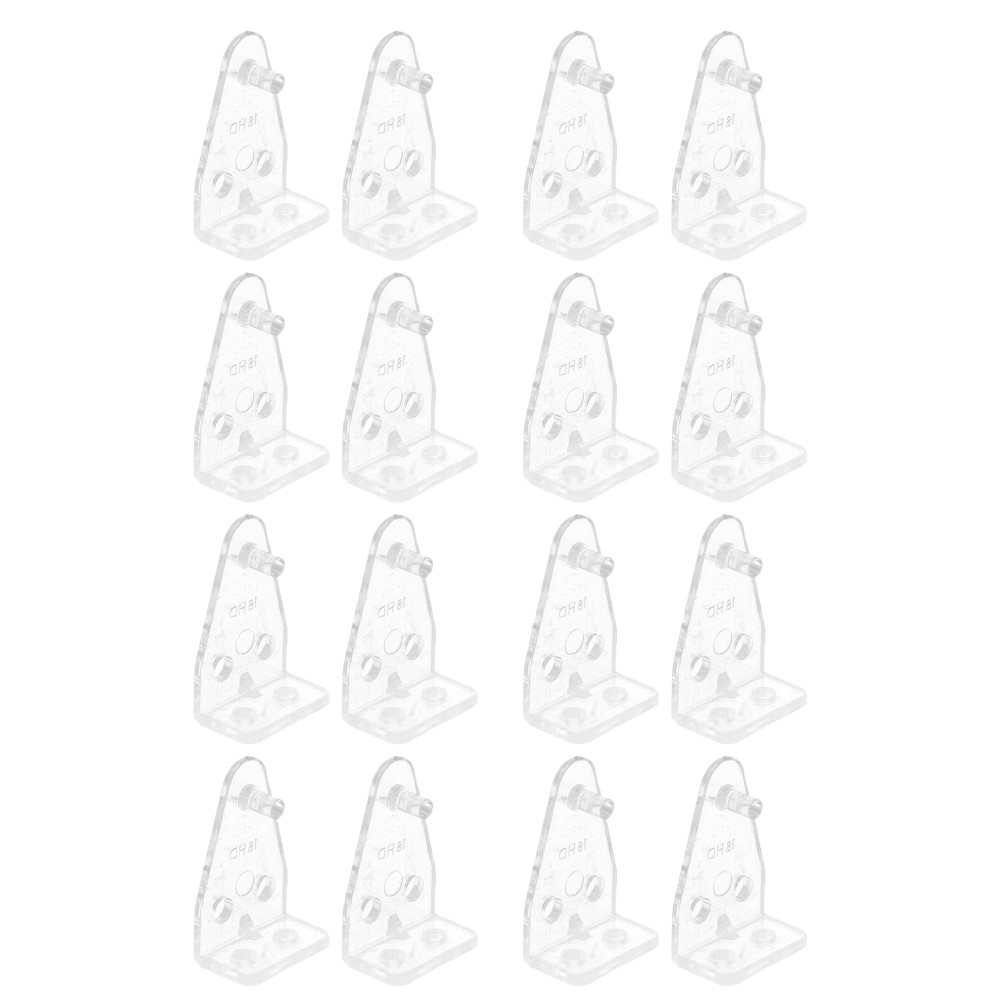 16pcs Blind Replacement Parts: Bottom Rail Hold Clips Replacements Mini