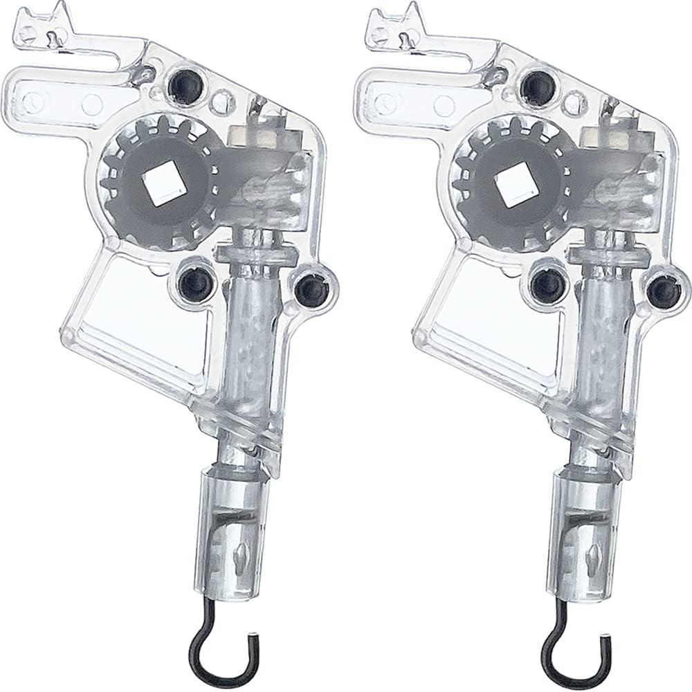 2Pcs Wand Tilter for 2″ Low Profile Horizontal Blinds Tilt Mechanism Hook Connec