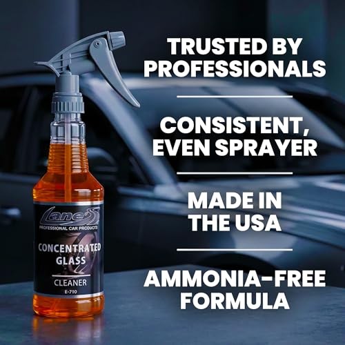Concentrated Auto Glass Cleaner | Tint-Safe Car 16 Fl Oz (Pack of 1)
