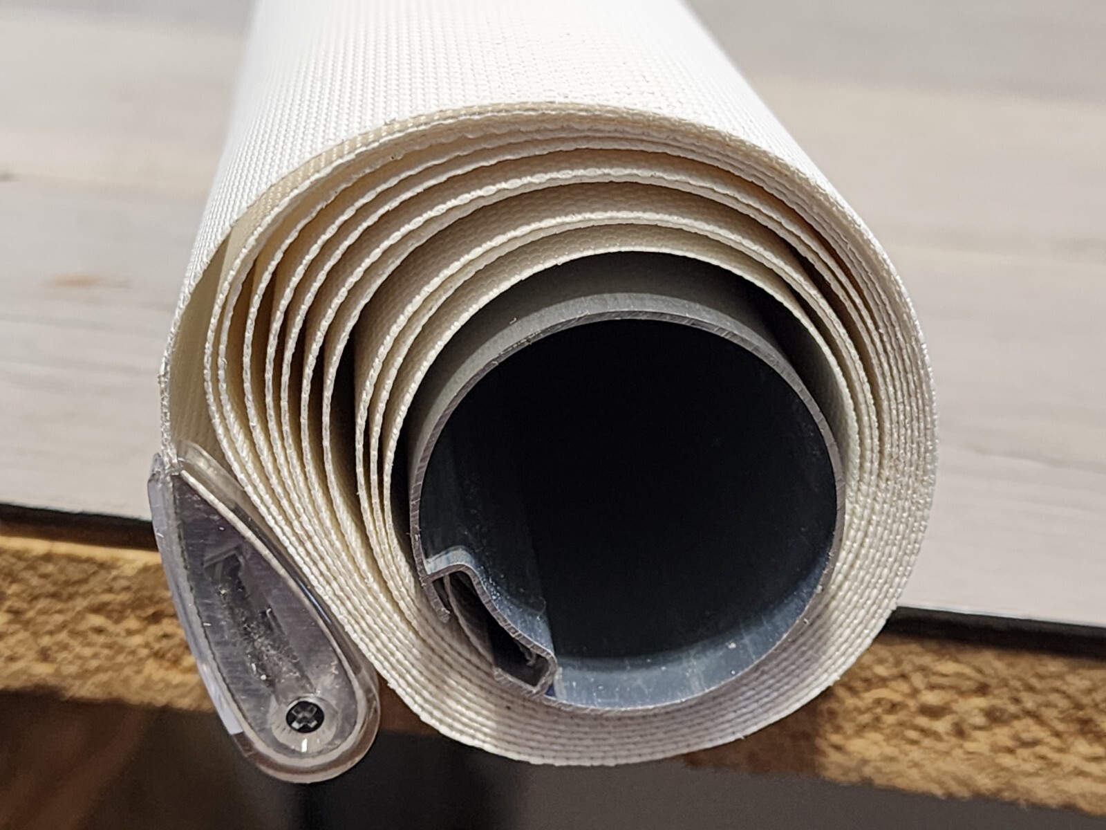 *READ* Persilux Solar Roller Shade for Window Shades (34″ W x 72″ H) White