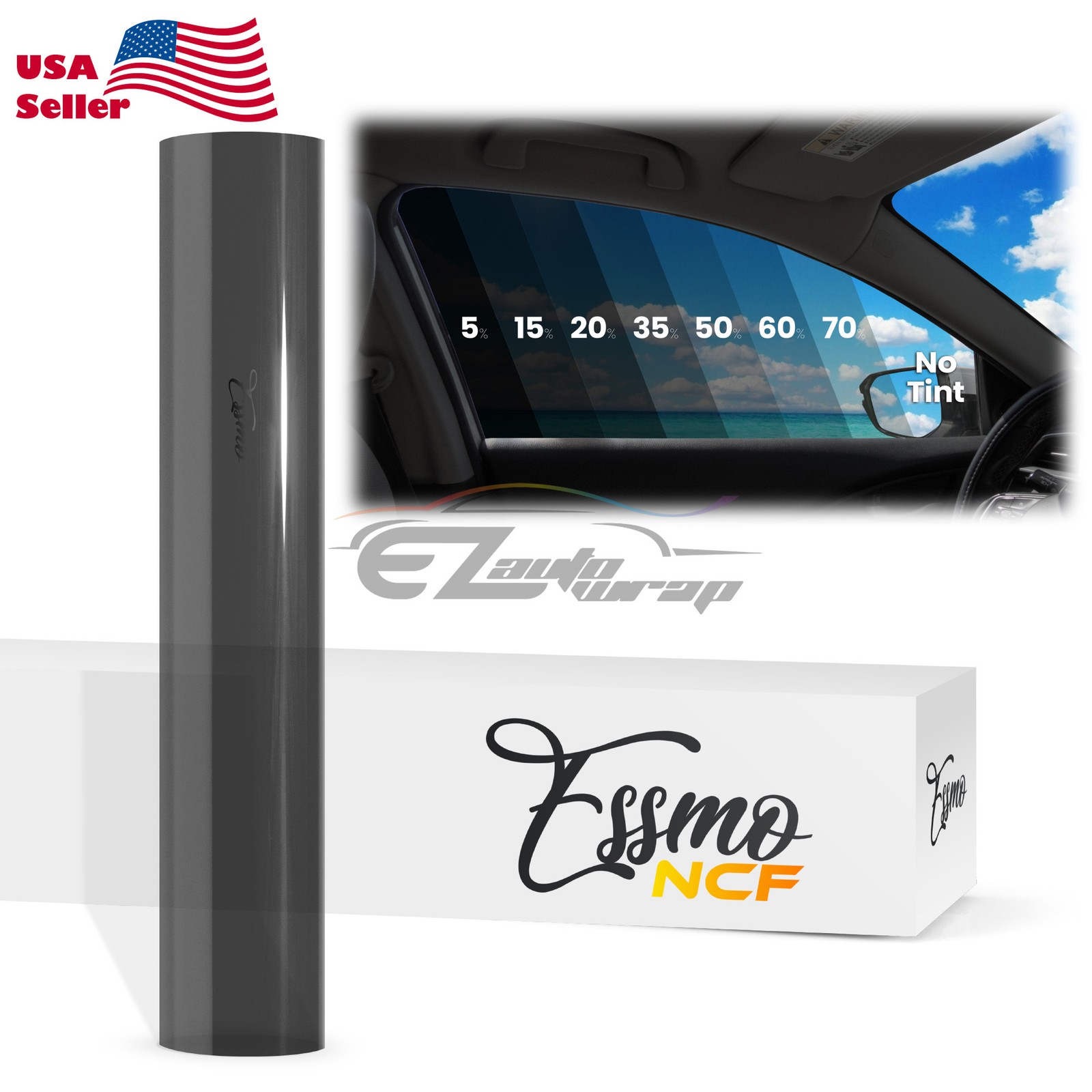 ESSMO Nano Ceramic Window Tint Film 35% VLT Car Home UV Heat Protection NCF35