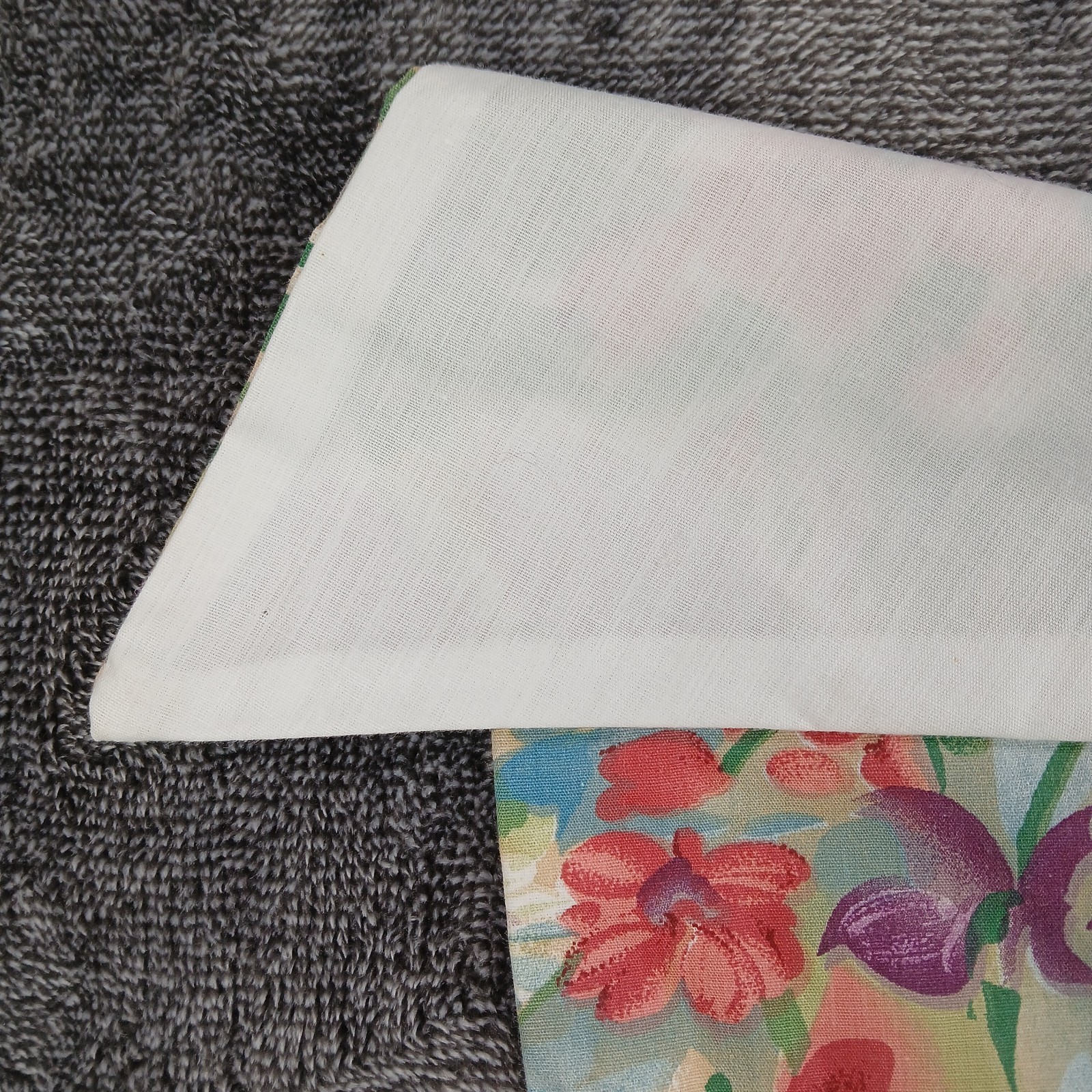 Croscill Window Scarf Valance Cottage Fabric Floral Blue Purple Pink Pair 142×42