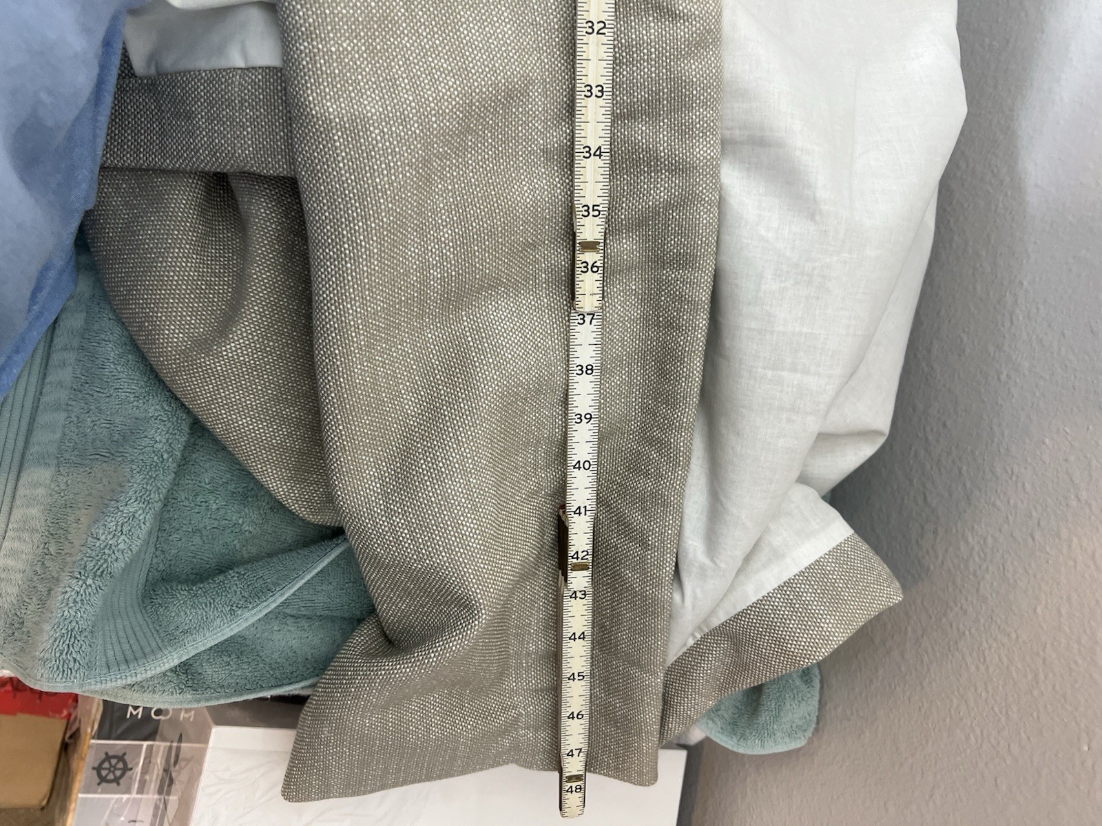Restoration Hardware Textured Cotton Weave Heavy Curtains Panels Lined48x96 Pair
