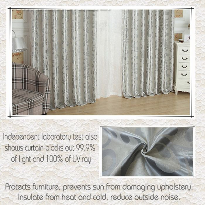 QUALITY BLOCKOUT EYELET CURTAINS Gold Silver Grey Beige Cream Room Darkening