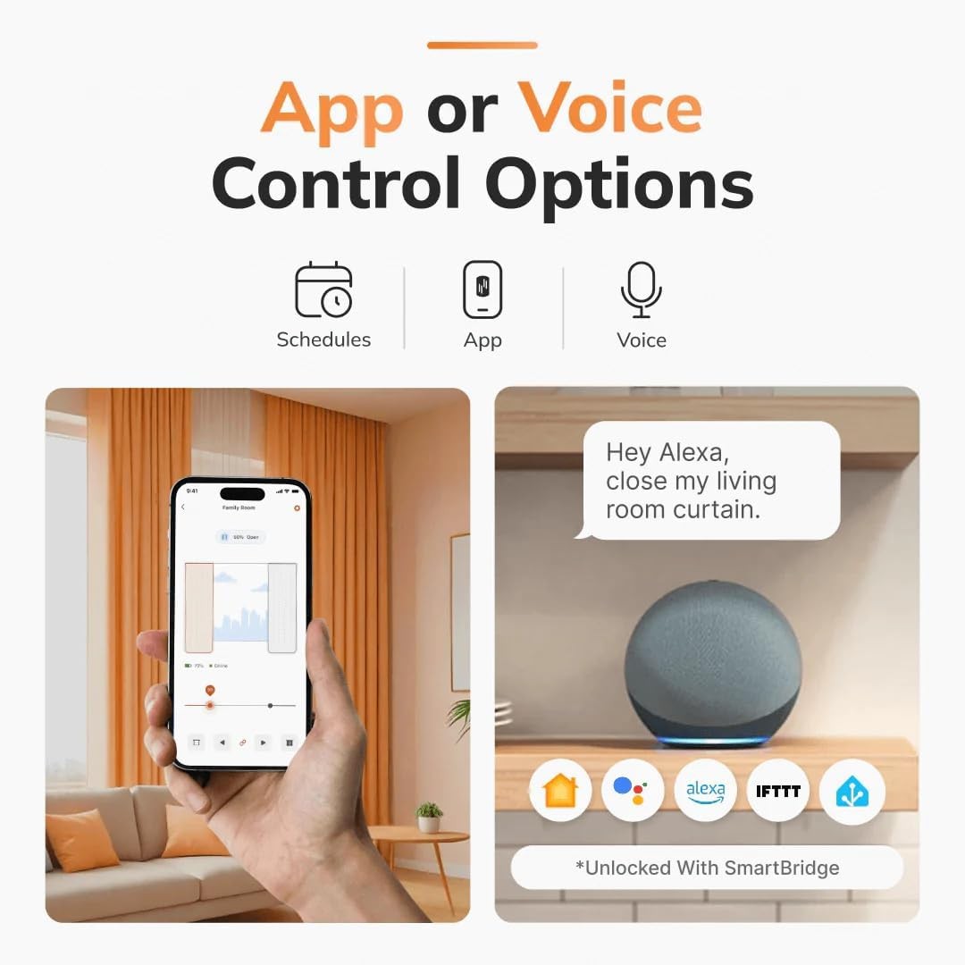 Smartcurtain | Motorized Curtain | Turn Current Curtains into Electric Automate