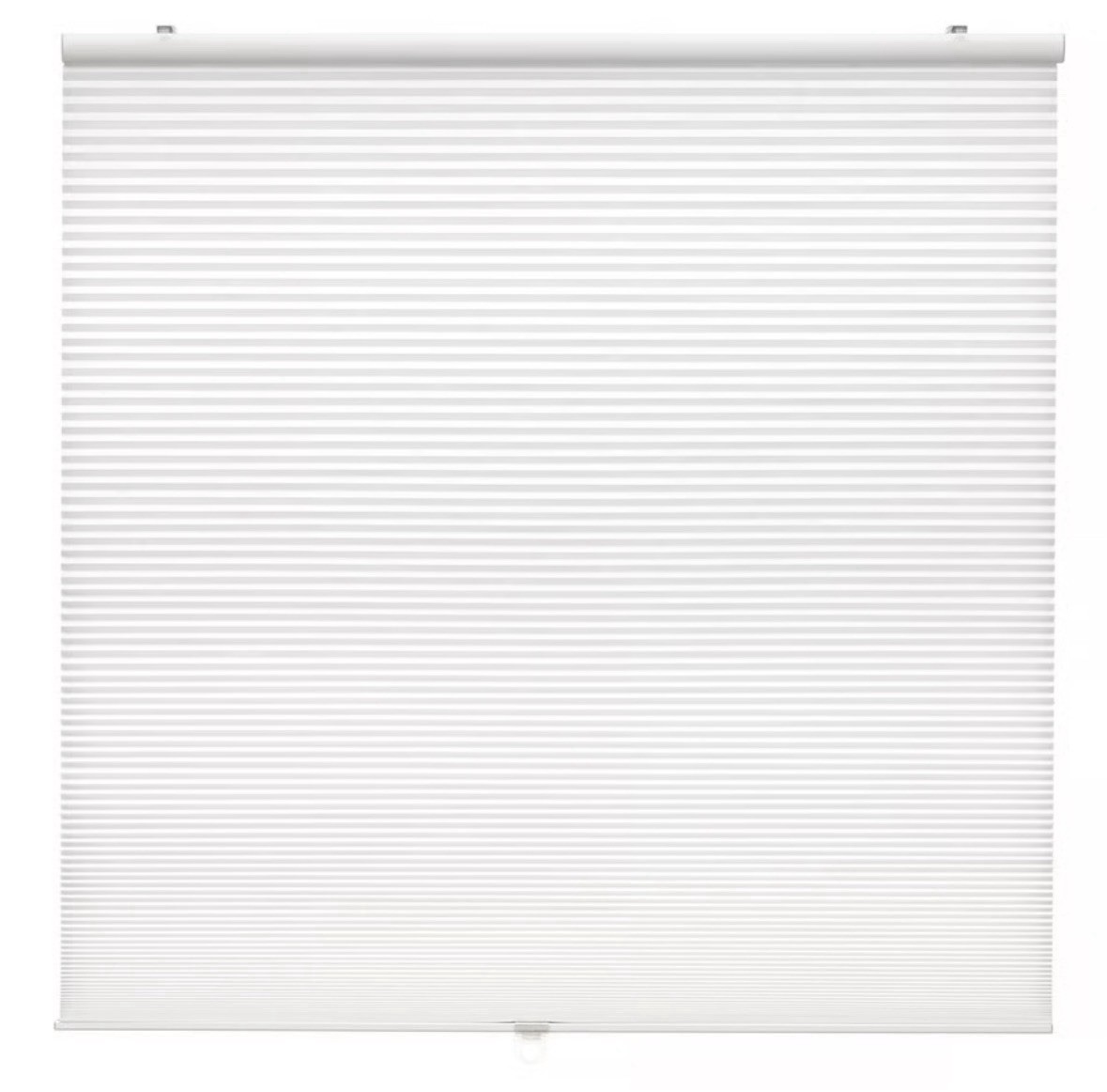 IKEA HOPPVALS Cordless Honeycomb Cellular Blind WHITE 23 x 64″ #704.313.98 NEW