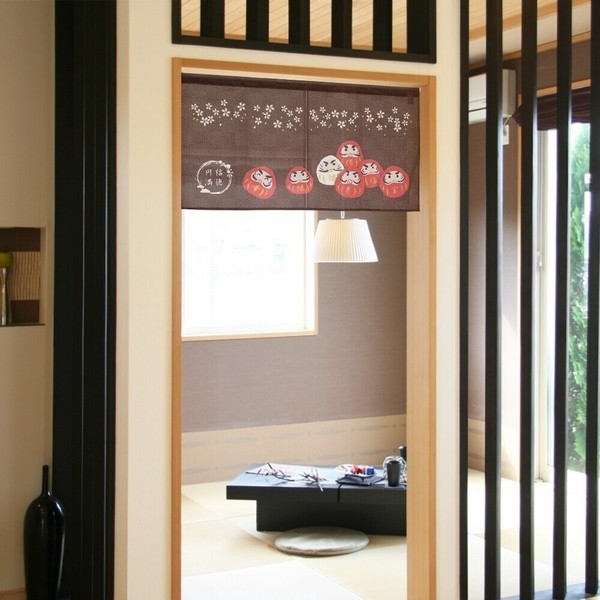 MADE in JAPAN Japanese Noren -Daruma Lucky Charm Curtain Izakaya Shop Home Decor