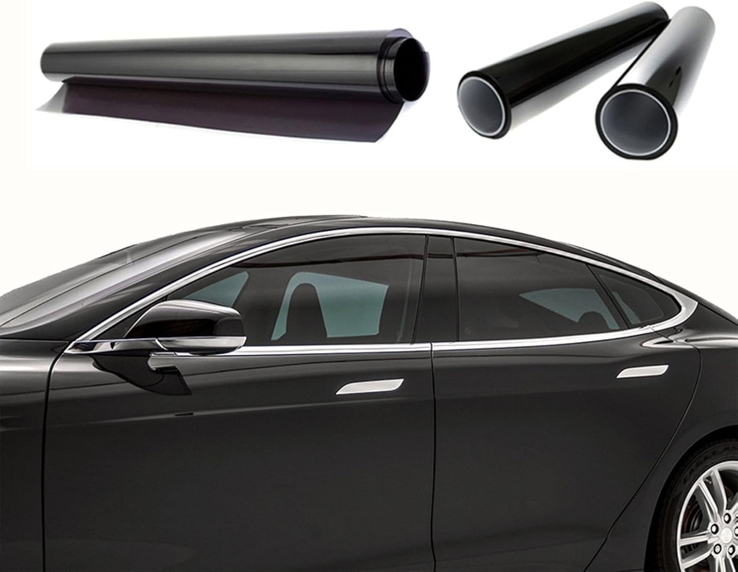 20″ x 10FT Uncut Car Window Tint Film Roll 5-35% VLT For Car Home & Office Glass