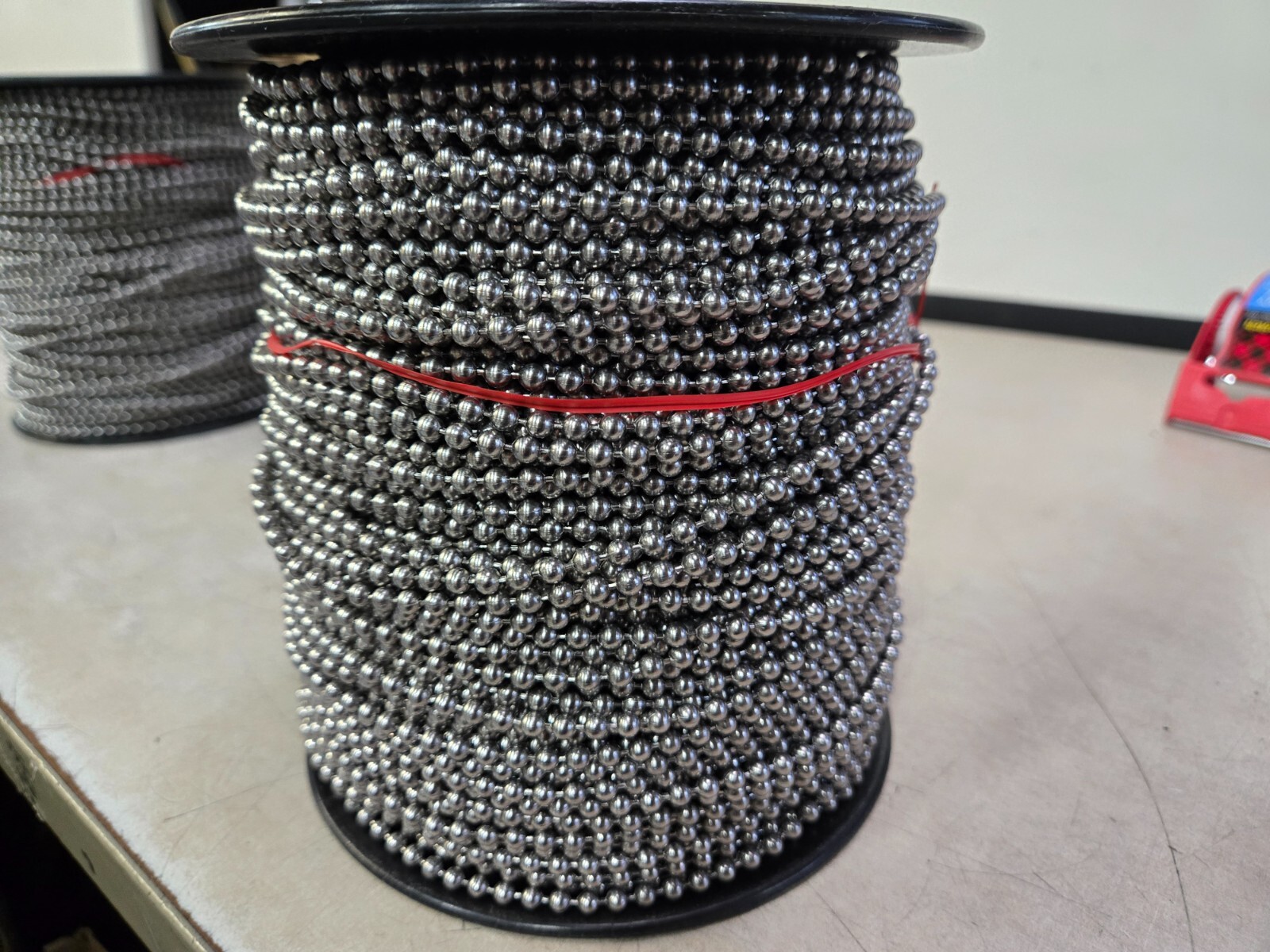500FT Stainless Steel REV 9 Metal Beaded Ball Chain #10 50-51 Made in USA